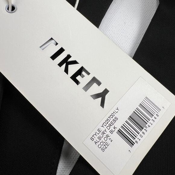 Likely Asbury Cutout Little Black Dress LBD Midi Sexy Sophisticated Size 2 - Picture 8 of 12